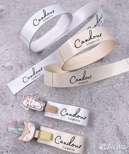 Пришивные бирки для одежды