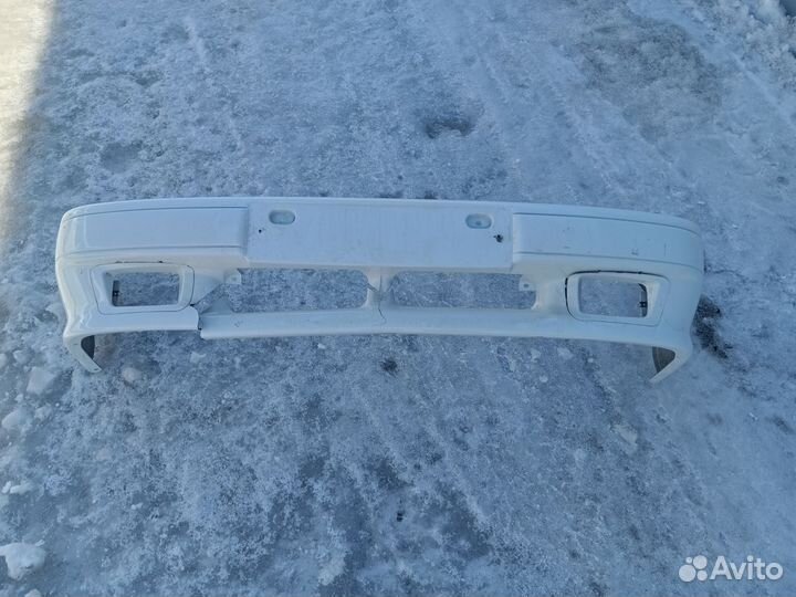 Бампер передний ваз 2114 белое облако