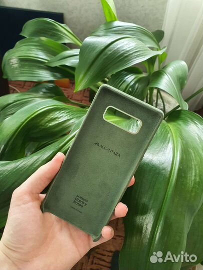 Чехол на Samsung galaxy note 8 Alcantara