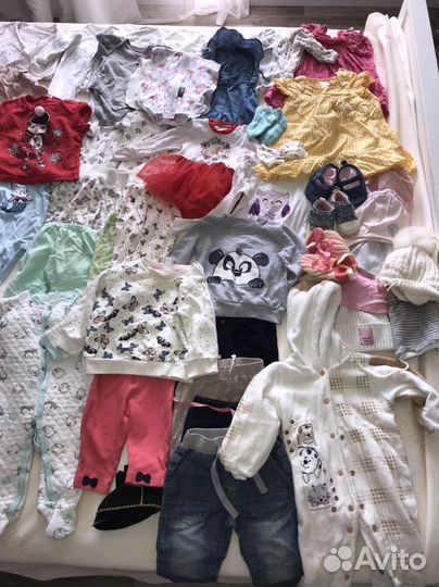 Пакет одежды от рождения до года