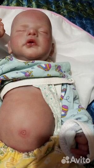 Кукла реборн силиконовая мальчик