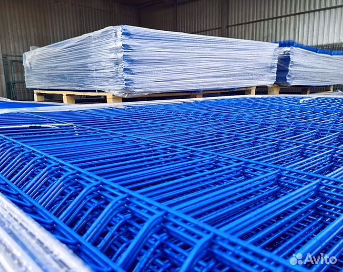 Забор сетка 3д