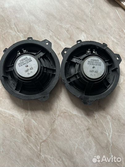 Магнитола Kia Pio/Huyndai и динамики в дверь