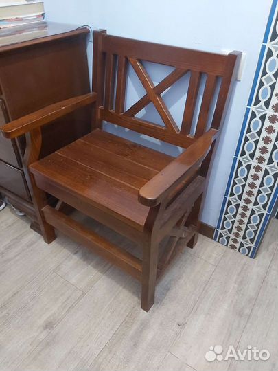 Скамья банкетка кресло из массива сосны