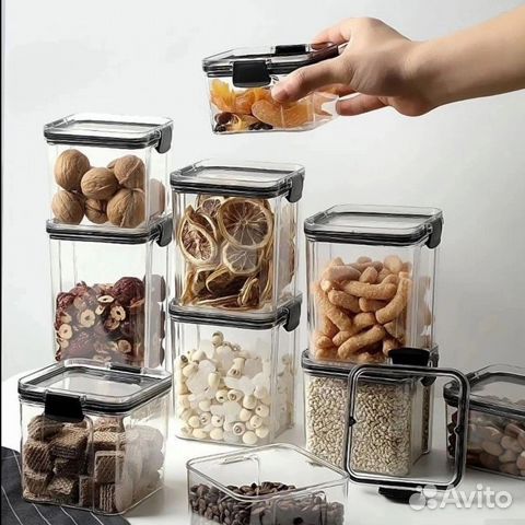 Набор для хранения сыпучих продуктов