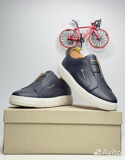 Мужские кроссовки Santoni премиум