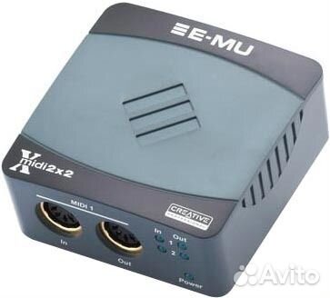 Midi интерфейс E-MU xmidi 2X2 USB компактный