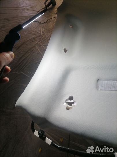 Ремонт и перетяжка потолка авто