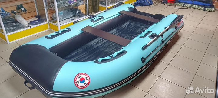 Лодка mishimo (Мишимо) lite 370 бирюзовый