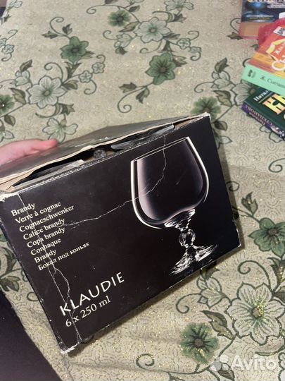 Набор бокалов для коньяка klaudie