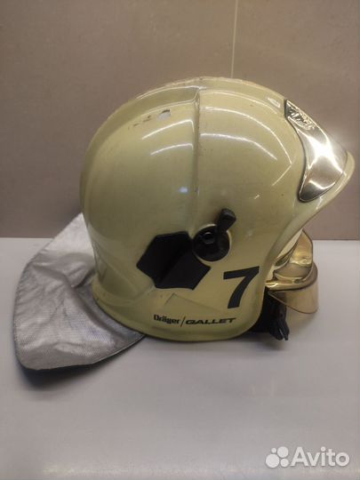 Шлем каска пожарного gallet Drager