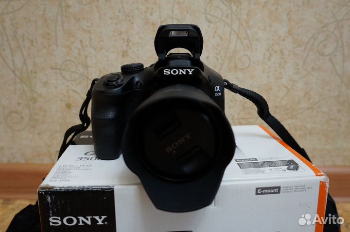 Цифровой фотоаппарат sony а 3500