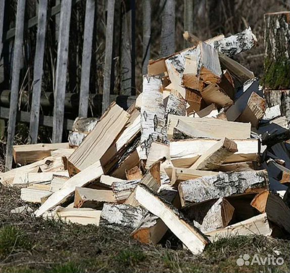 Дрова березовые колотые