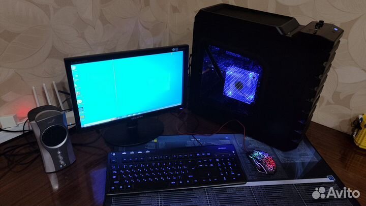 Игровой пк intel core i3 10100f/RAM 16 GB/1050 ti