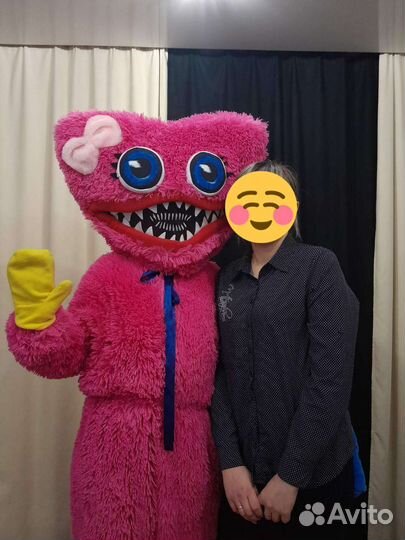 Экспресс поздравление, ростовая кукла,мишка