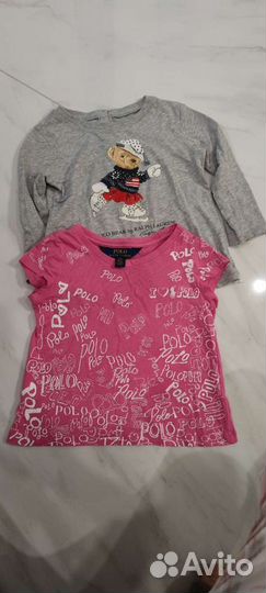 Ralph lauren поло, кофта на молни для девочки