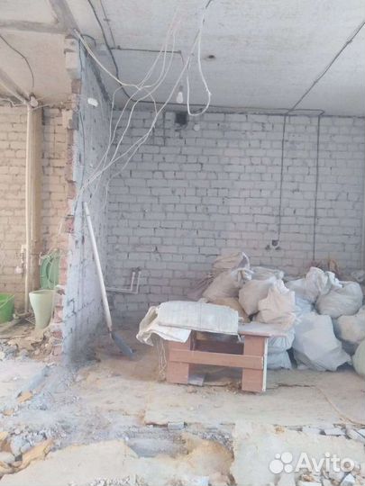 Демонтаж проемов