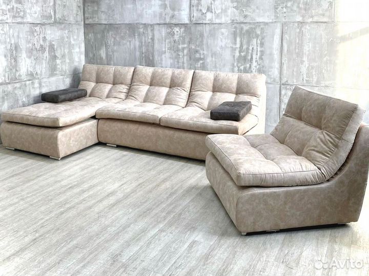 Модульный п образный диван на заказ