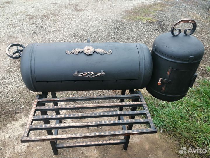 Мангал с подказанником разборный