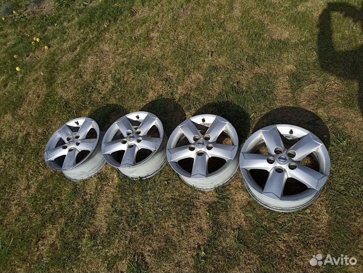 Литые диски r16 на nissan qashqai