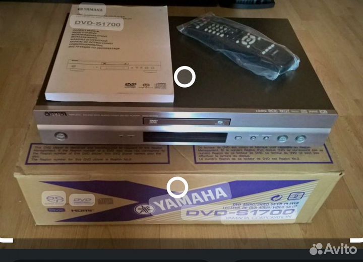 Dvd проигрыватель yamaha S1700 titan