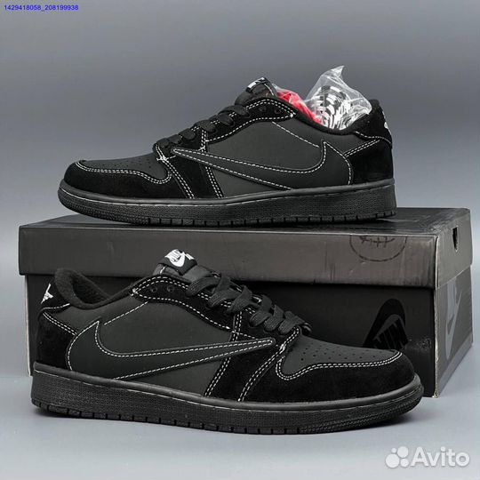Nike Air Jordan 1 Low & Travis Scott (Арт.23497)