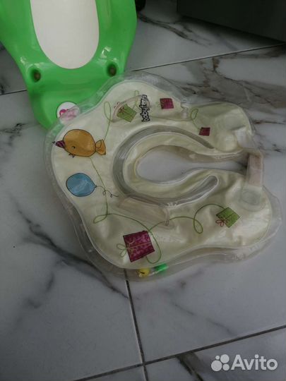 Горка для купания и круг для купания