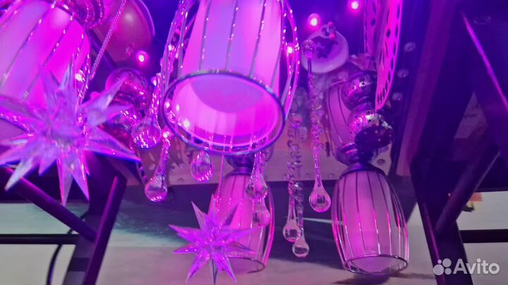 Люстра потолочная бу