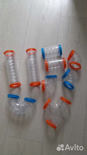 Пластиковые трубы- туннели для грызунов