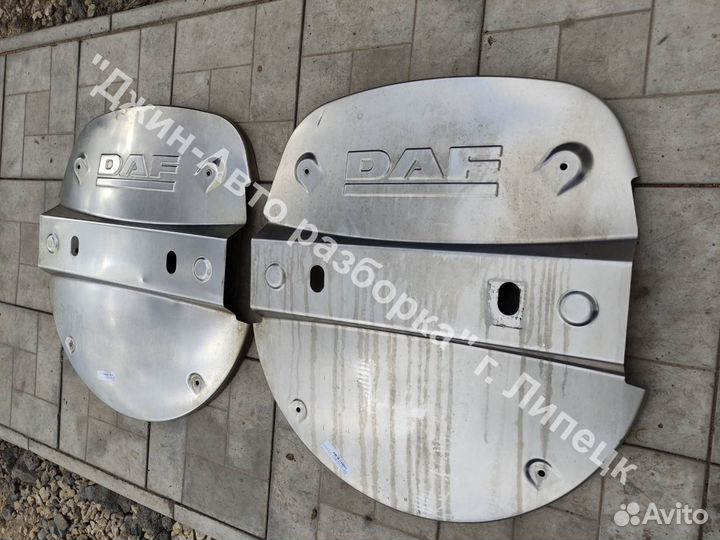 Накладка глушителя защита кожух экран Daf XF105