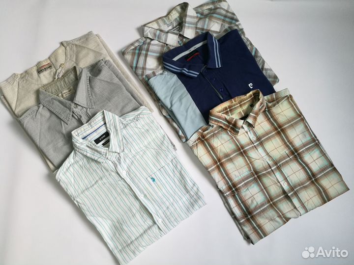 Рубашки мужские 56