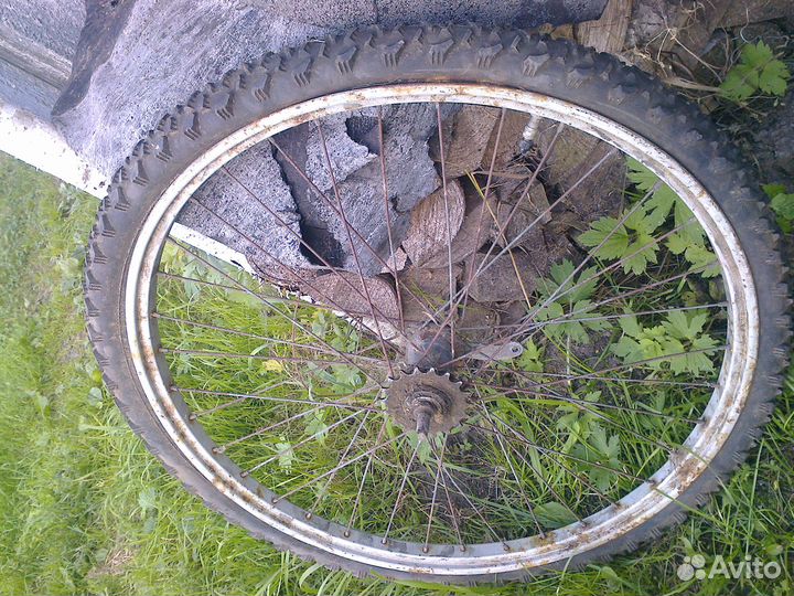 Заднее колесо на велосипед
