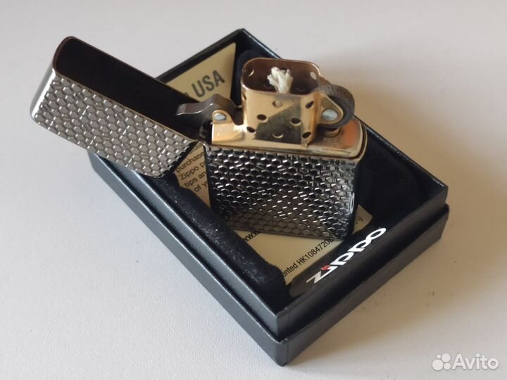 Зажигалка Zippo Armor Hexagon Design 49021