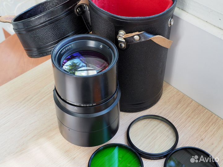 Советский объектив Зм-5А, f8, 500 мм, М42