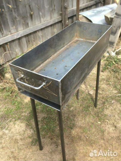 Мангал со съёмными ножками