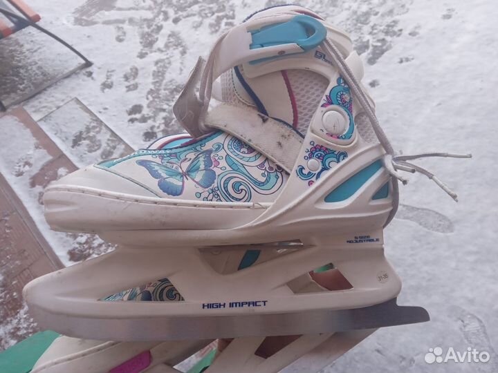 Коньки раздвижные