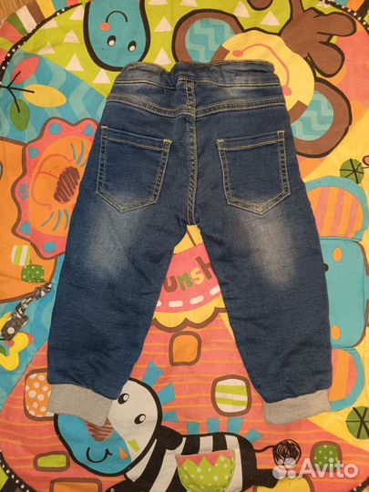 Джинсы утепленные