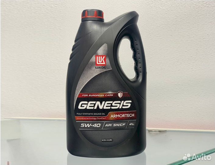 Масло lukoil genesis armortech 5W-40 4l