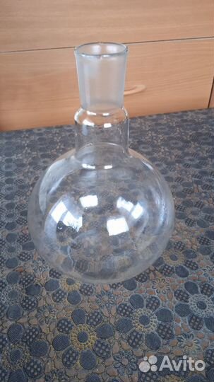 Колба химическая круглая