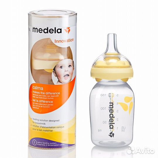 Бутылочка Medela Calma с соской 150 мл