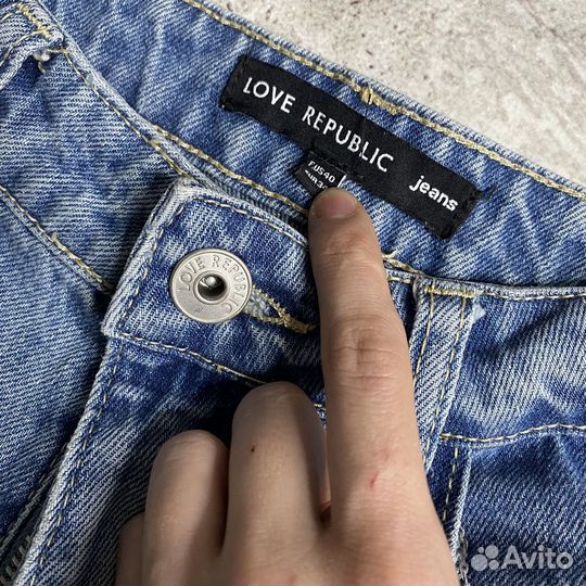 Брюки карго джинсы Y2K Love Republic