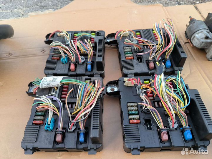 Renault Megane 2 блок предохранителей