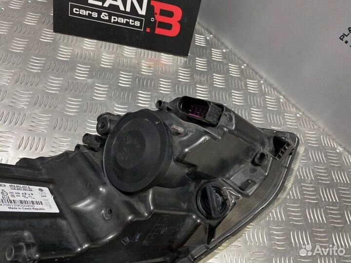 Фара галогеновая передняя левая Volkswagen Polo 6R