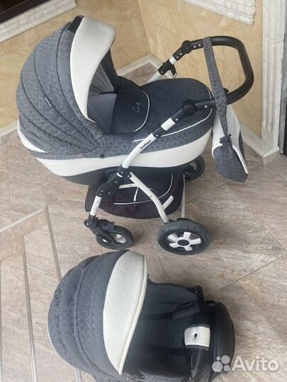 Коляска 2 в 1 индиго