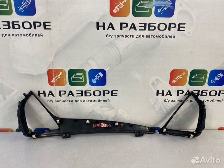 Накладки на торпедо боковые Hyundai Santa Fe DM