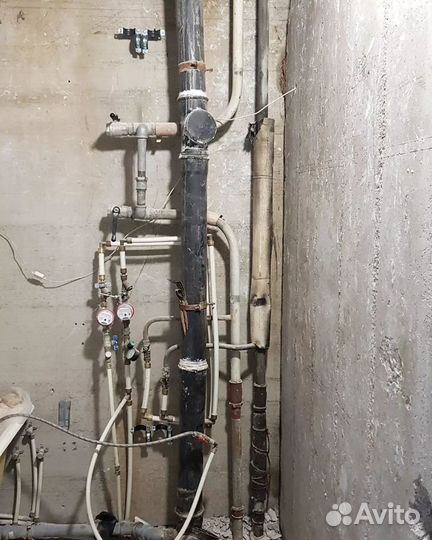 Замена стояка. Замена труб водоснабжения