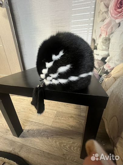 Берет женский норковый