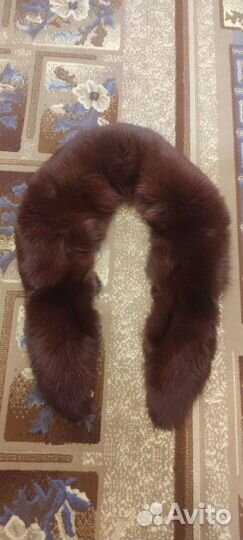 Меховой воротник песец