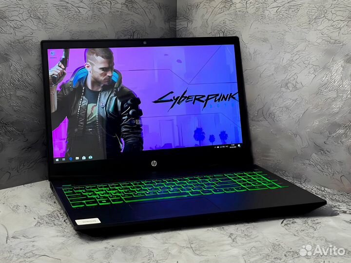 Игровой ноутбук HP: Core i7 + GTX1050Ti 4Gb