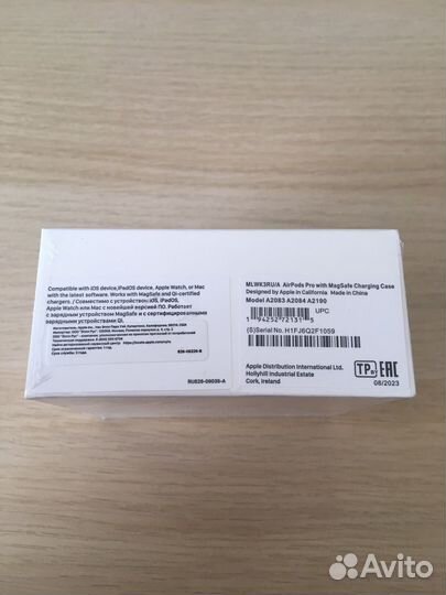 Беспроводные наушники Apple AirPods Pro